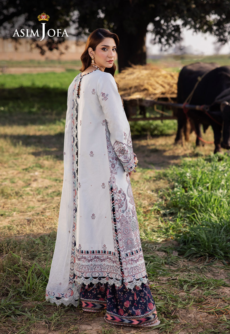 Asim Jofa Embroidered Lawn Suit