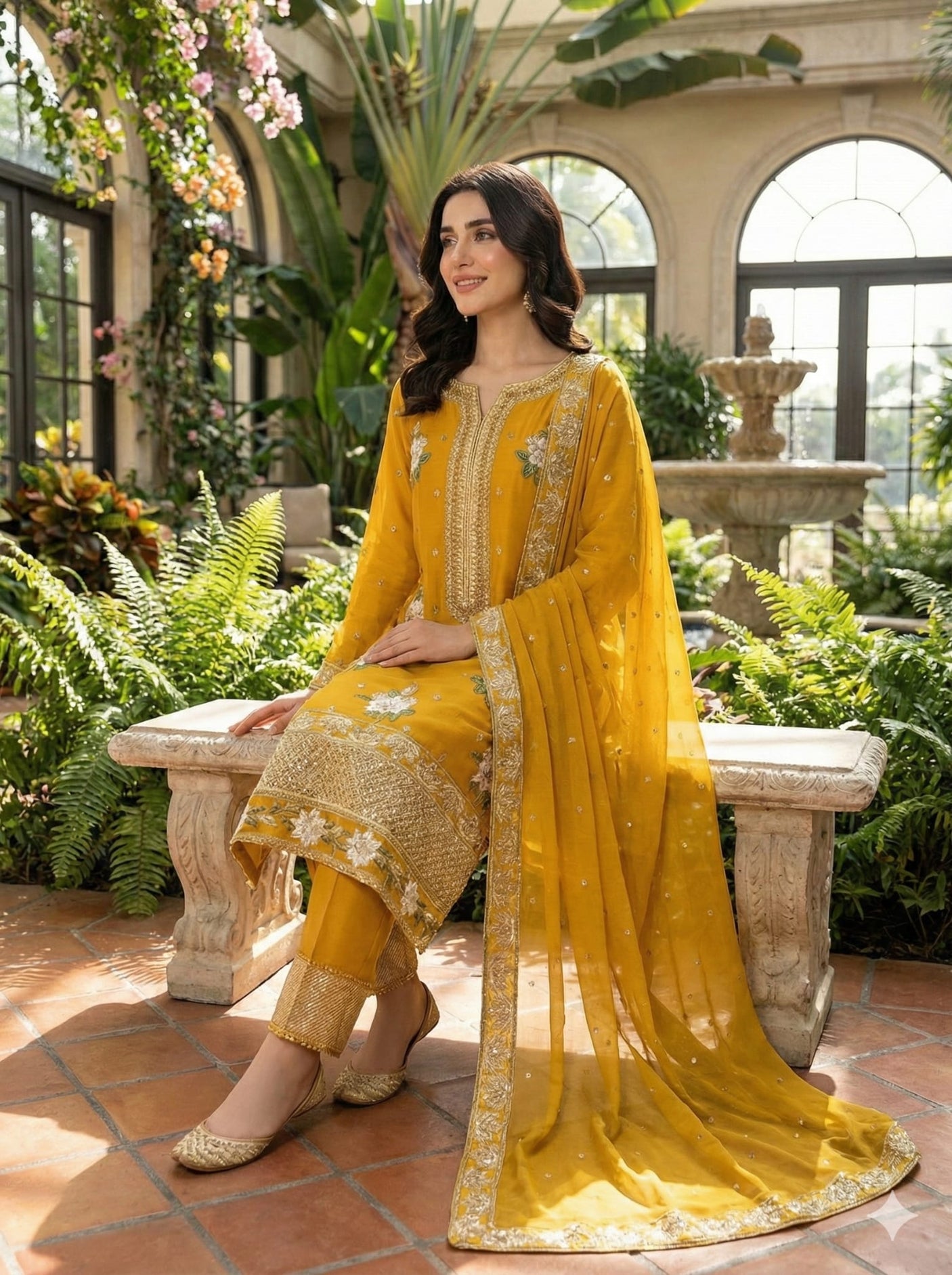 Luxury Embroidered Party wear Ready To Ship