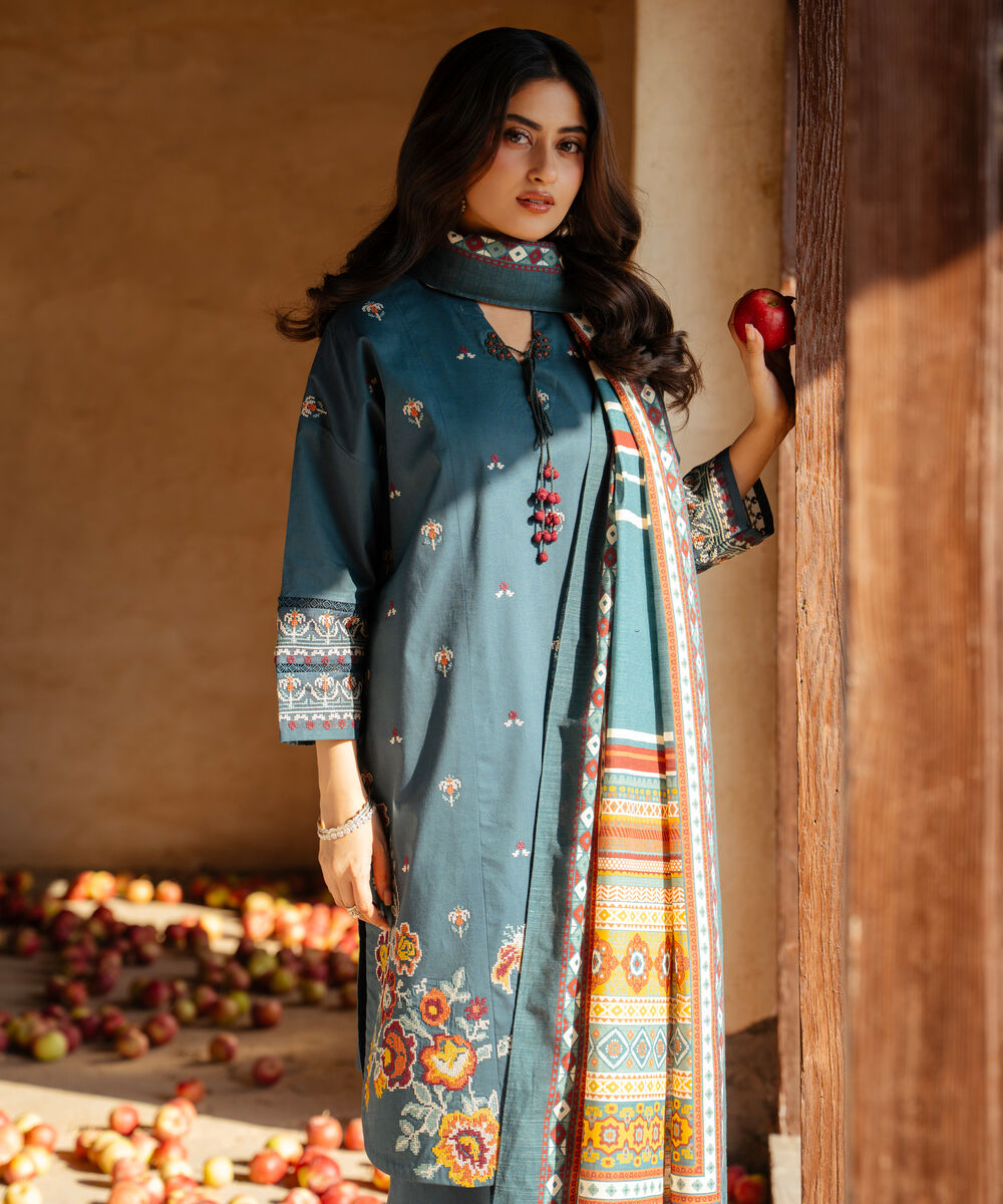 Sapphire Embroidered Luxury Collection