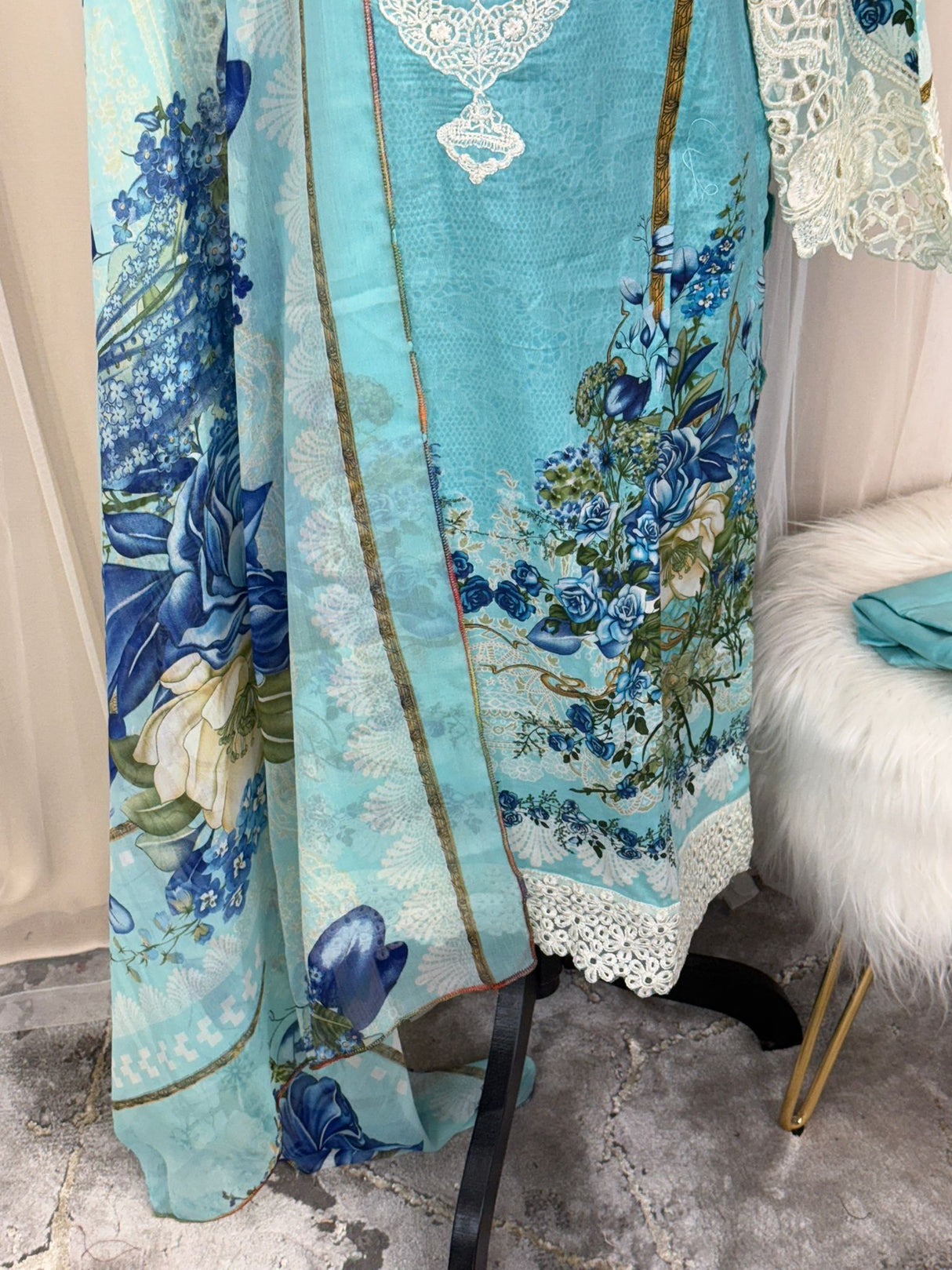 Luxury Embroidered Lawn Ready To Ship