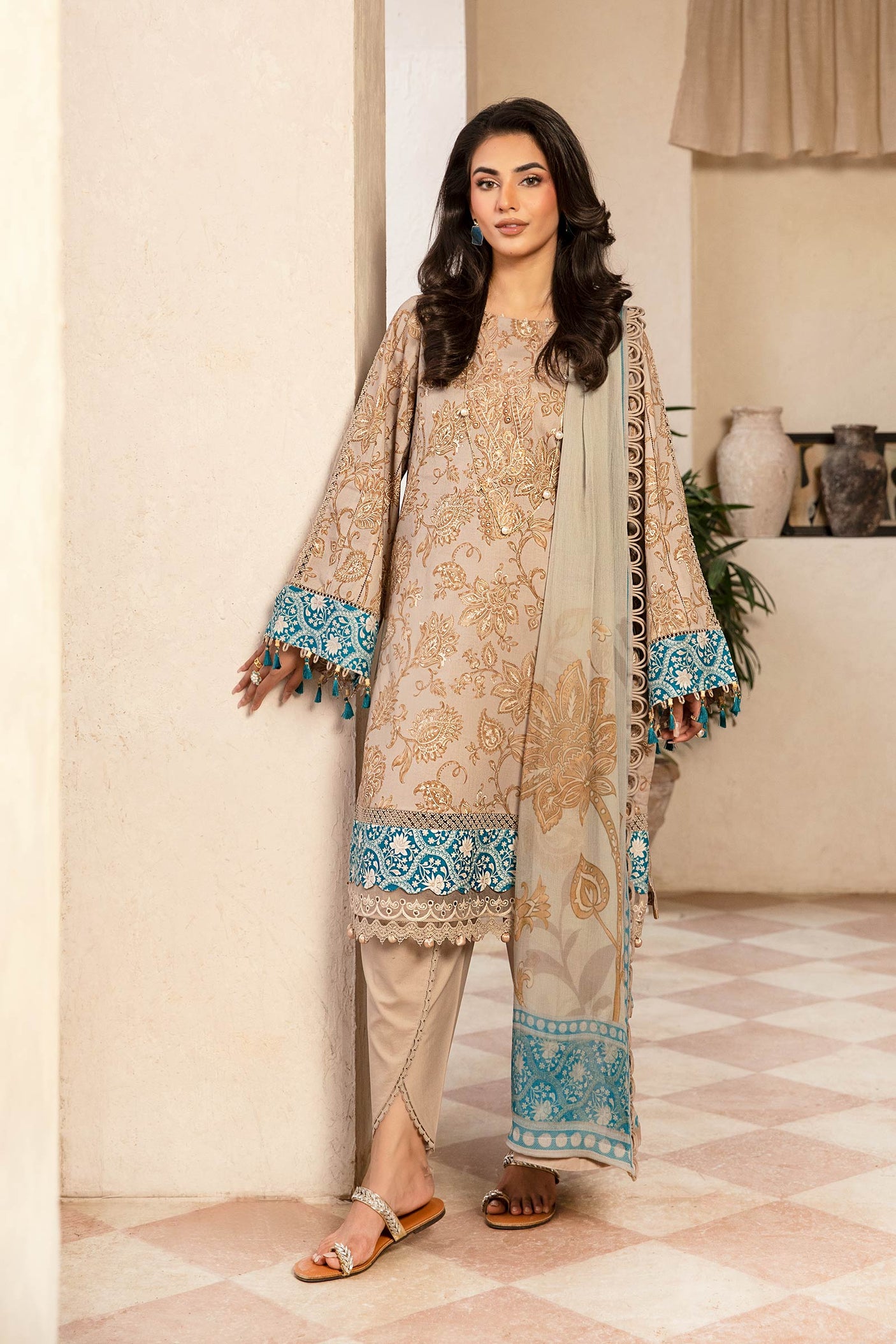 Maria B Embroidered Suit Collection