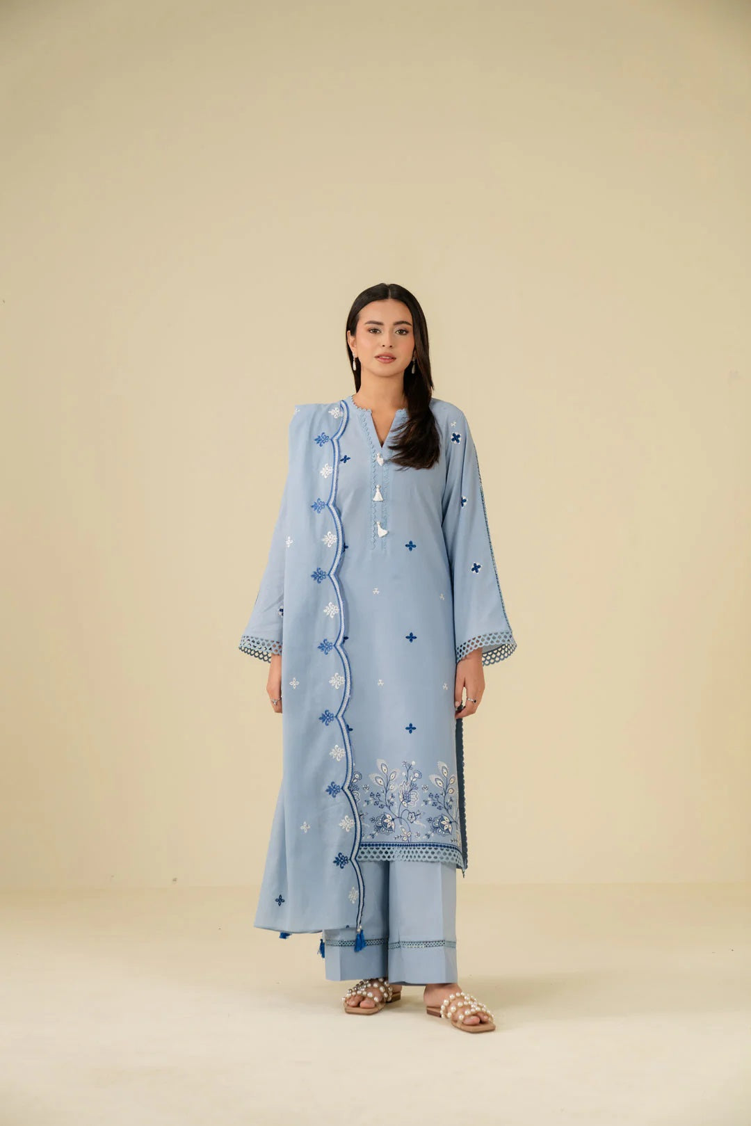 Beena by Beyond Embroidered Lawn 3 Piece
