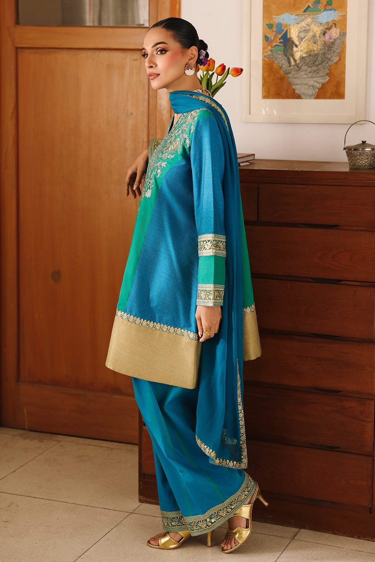 3-PC Embroidered Zarri Collection By Charizma