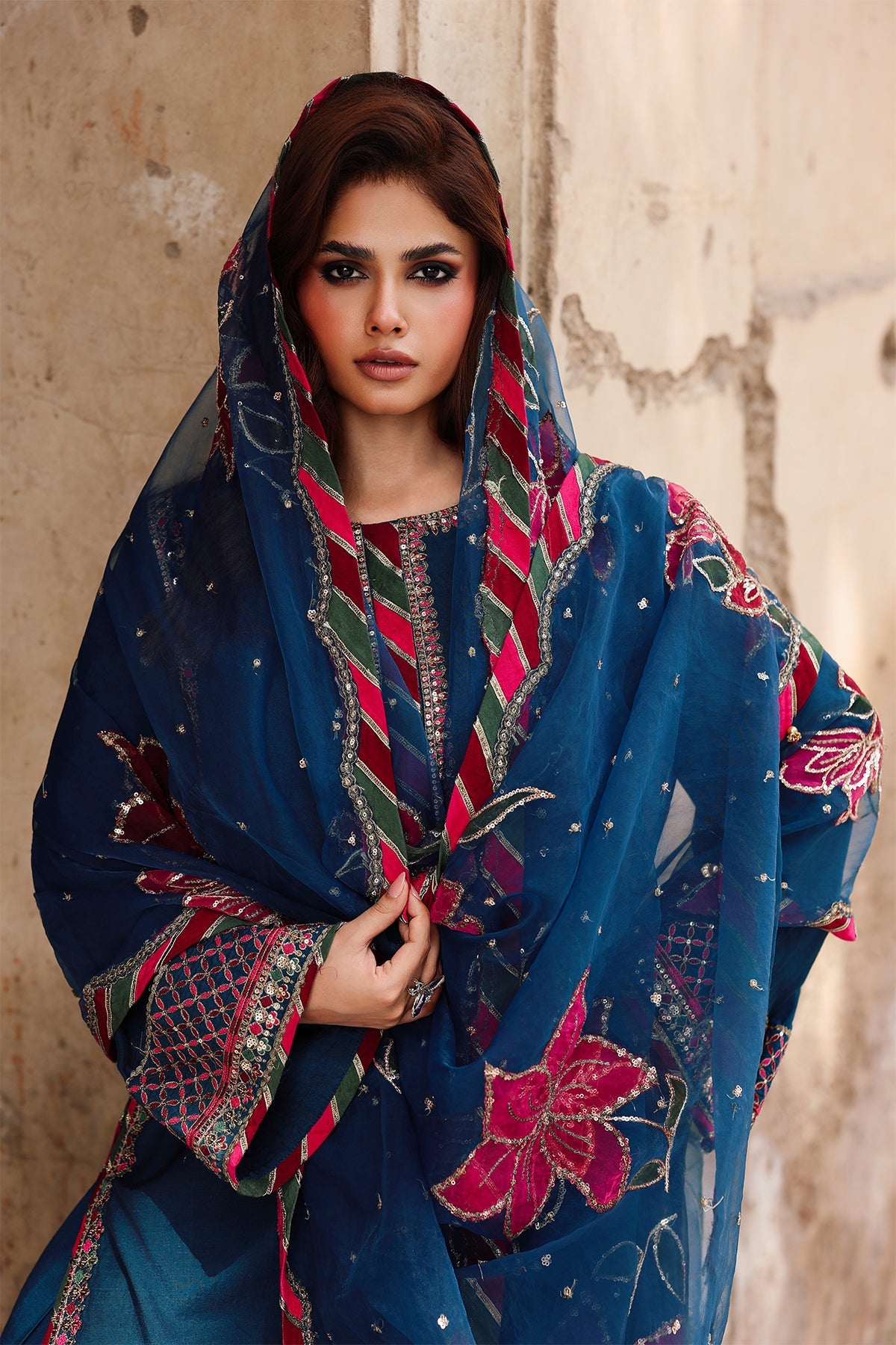 Charizma Luxury Embroidered Suit