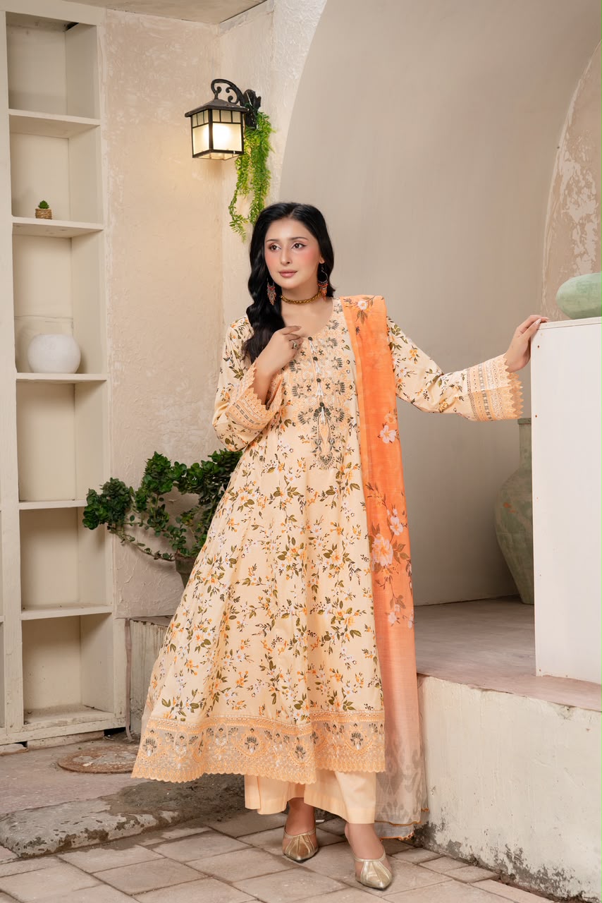 Munira Designers Embroidered Lawn