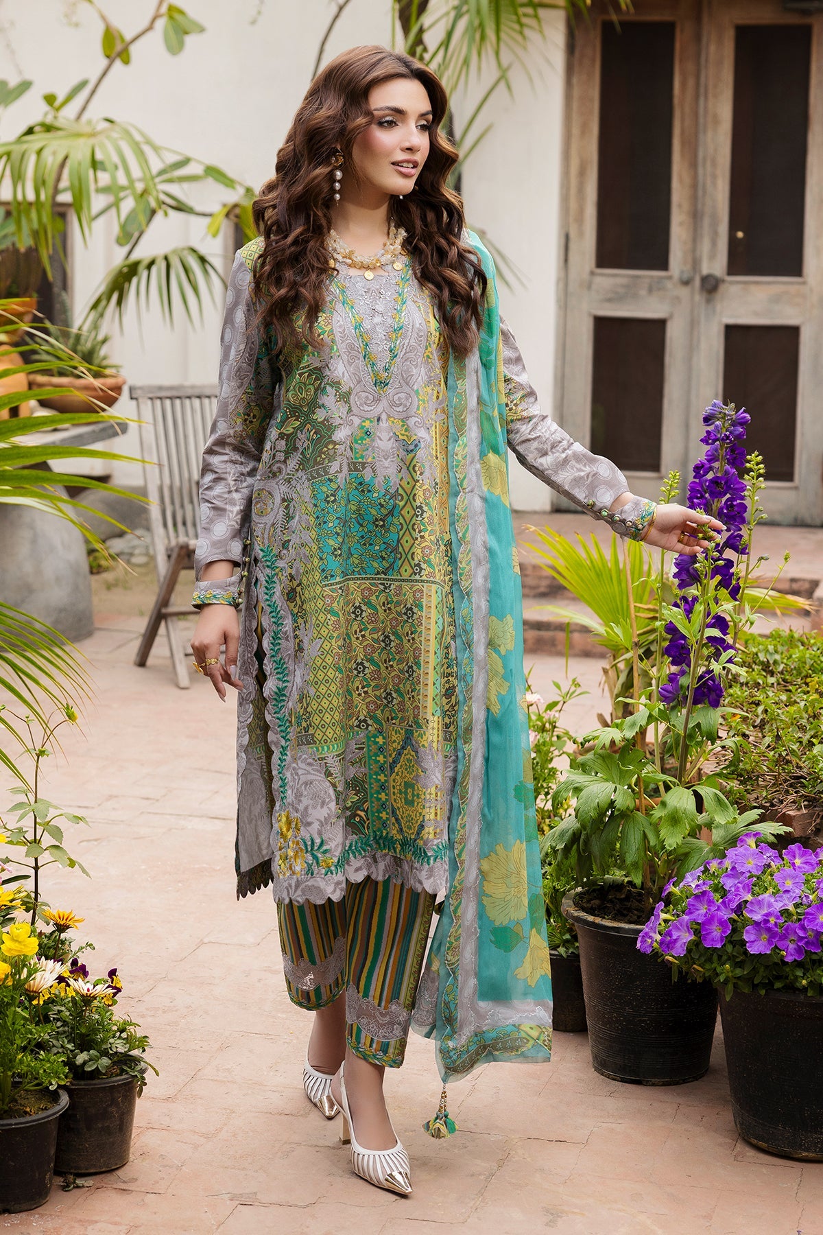Andaaz By Charizma 3-PC Embroidered Lawn Collection