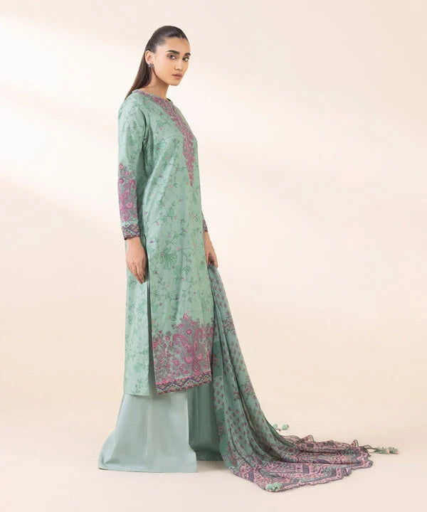 Sapphire Embroidered Lawn