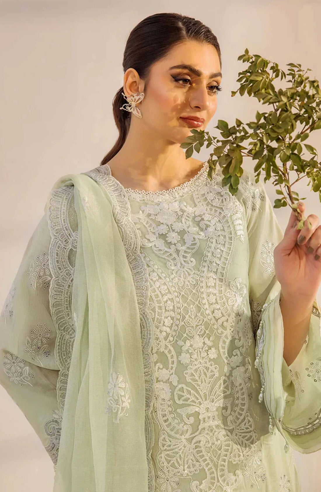 Lawn Chikankari Collection By Adan's Libas