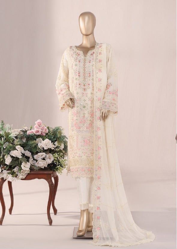 Bin Saeed Embroidered Suit