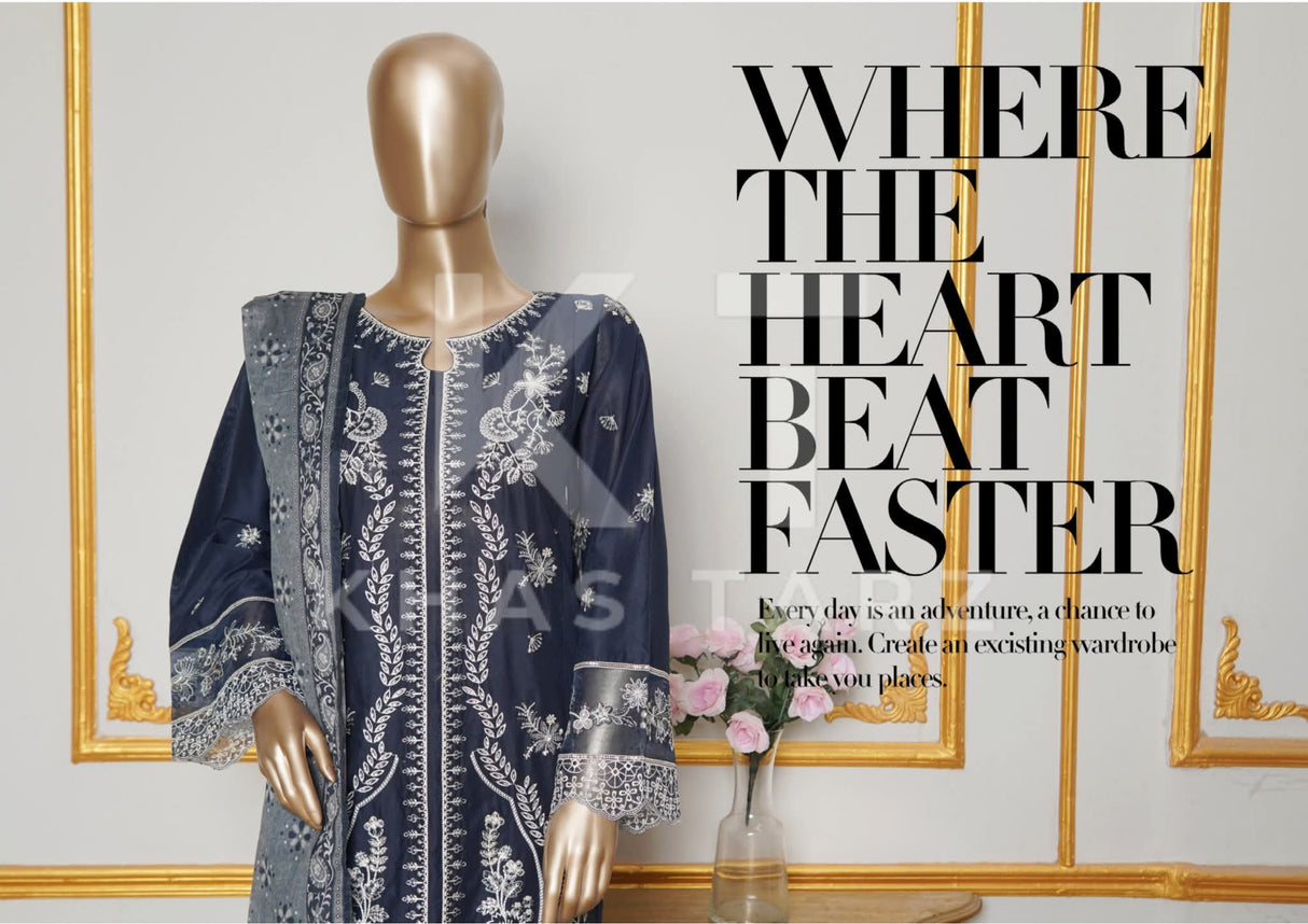 BIN SAEED EMBROIDERED LUXURY LAWN