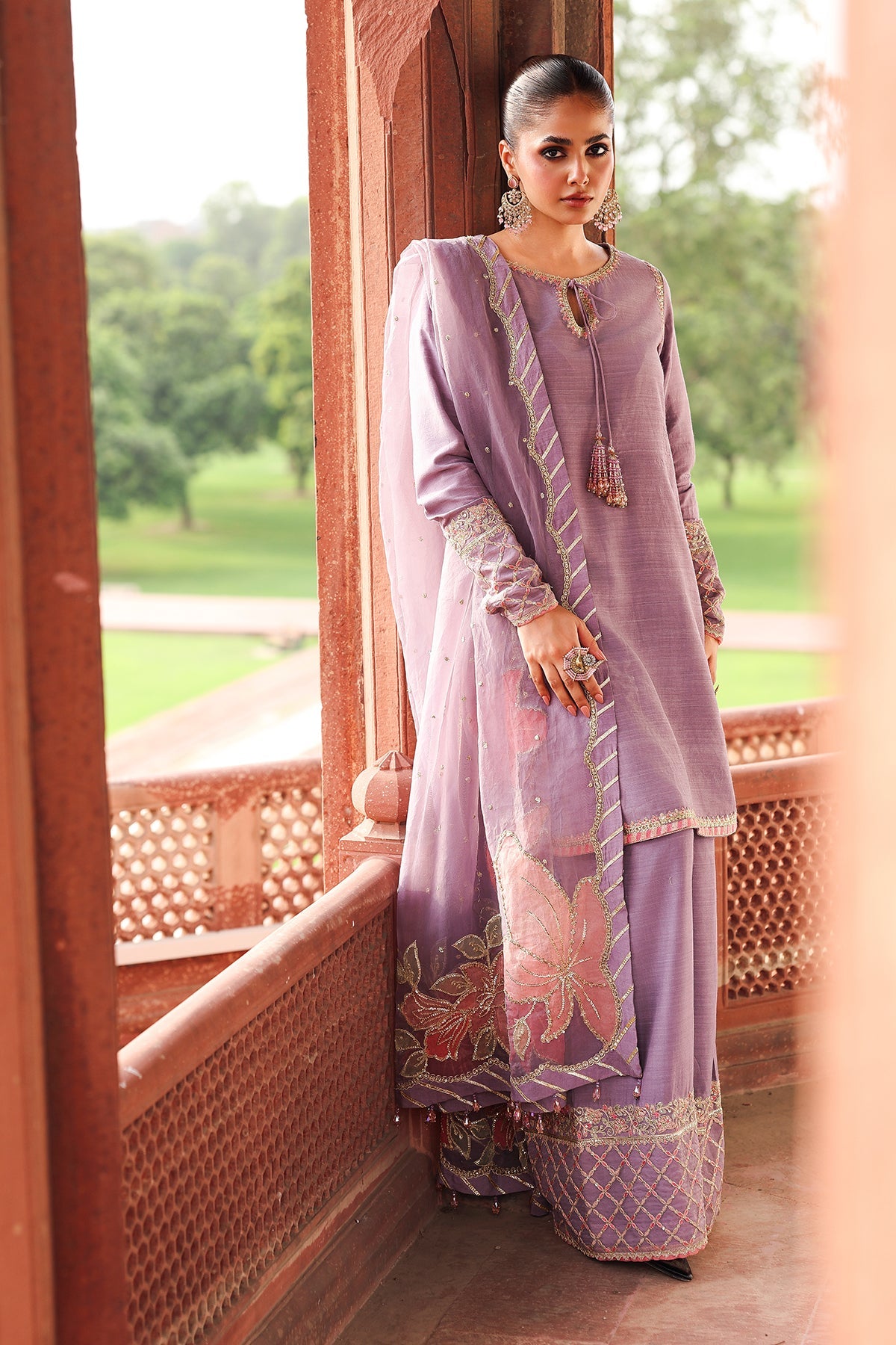 Charizma Luxury Embroidered Suit