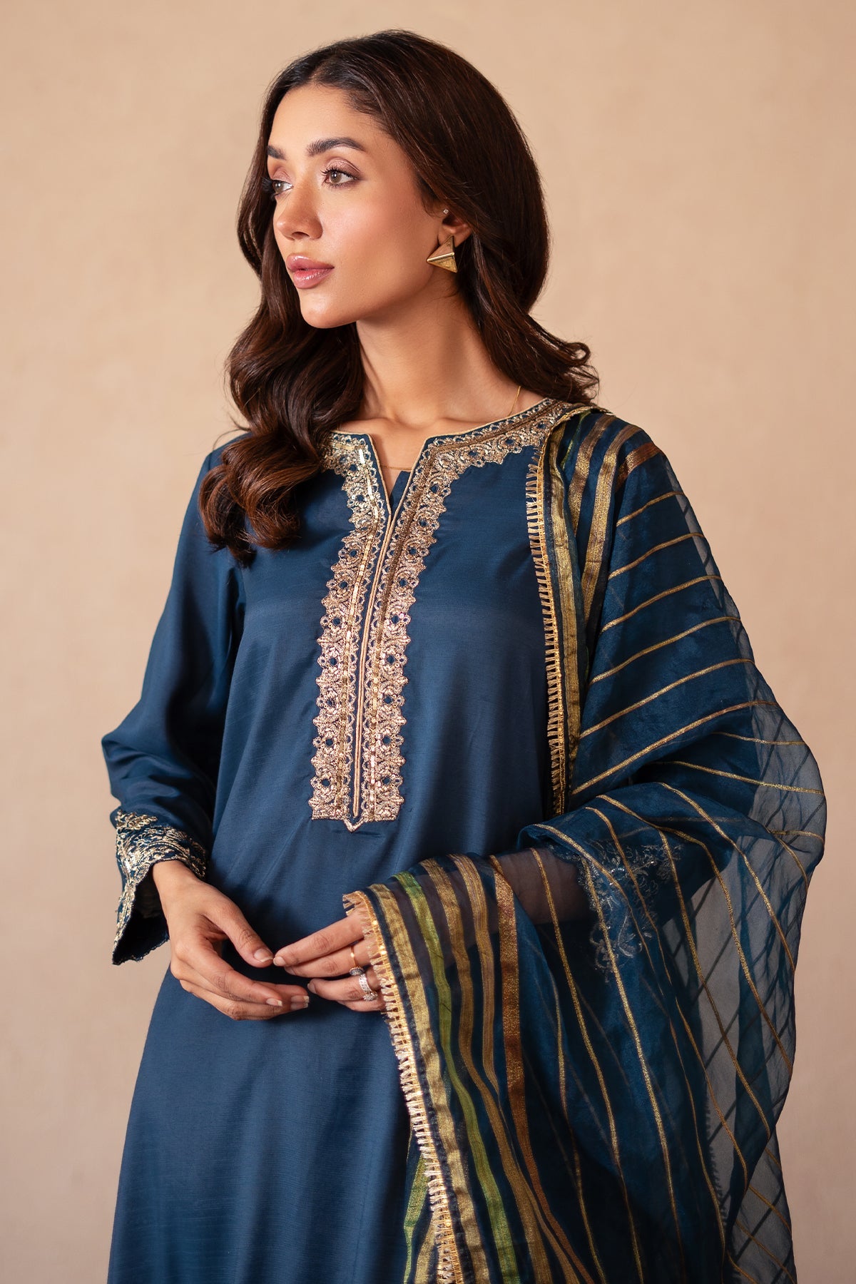 Charizma 3-PC Embroidered Lawn Suit