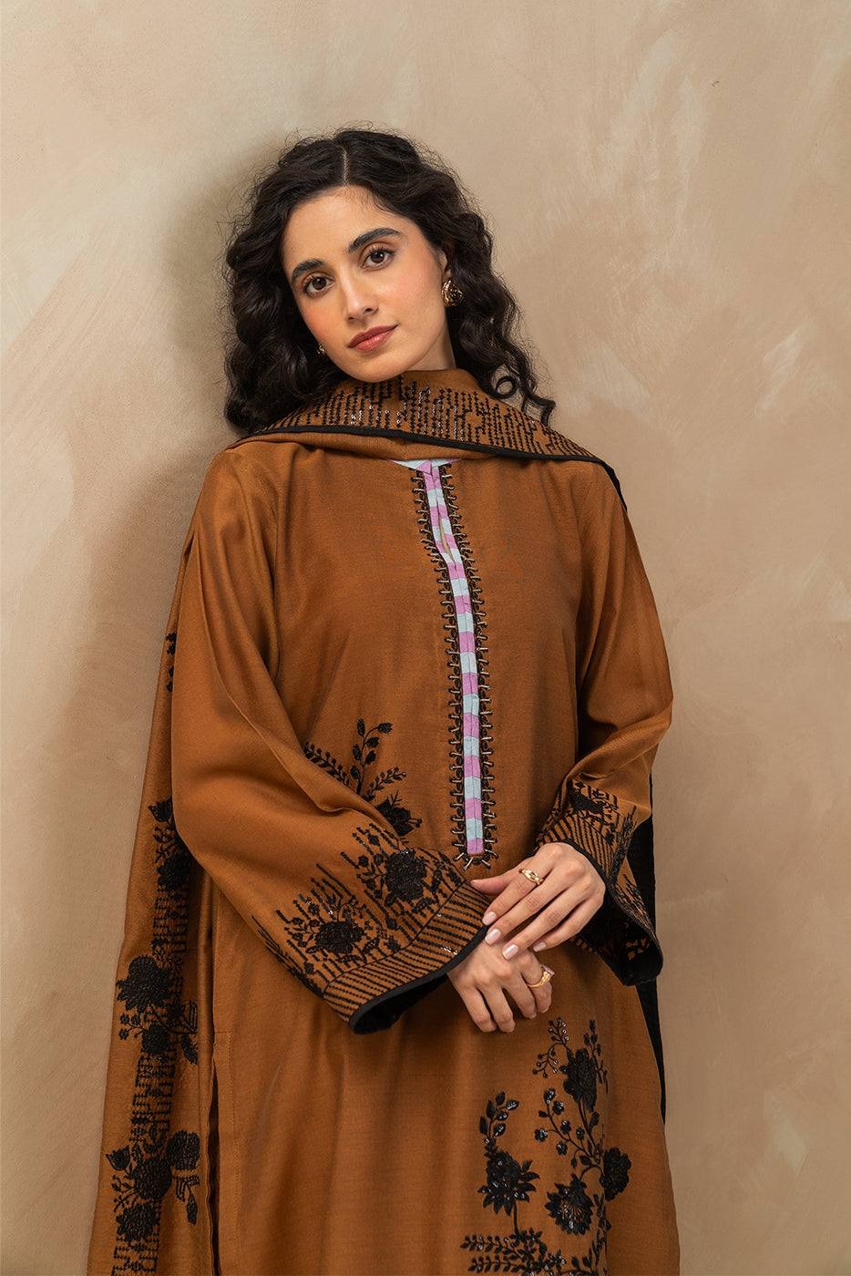 Beechtree Embroidered Suit 2 pc