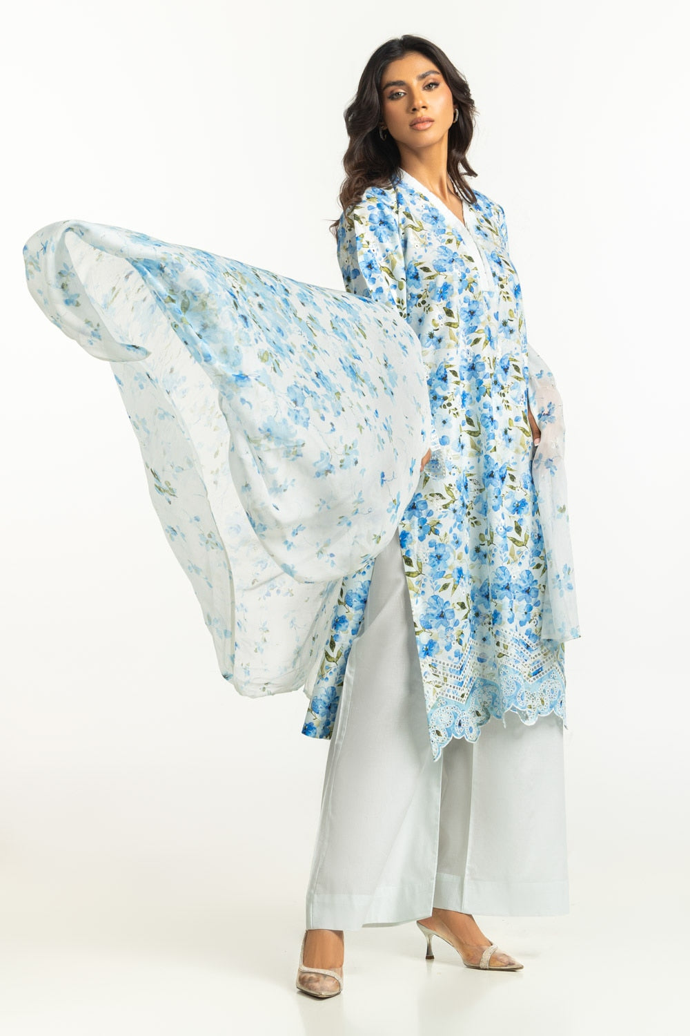 Gul Ahmed Embroidered Suit