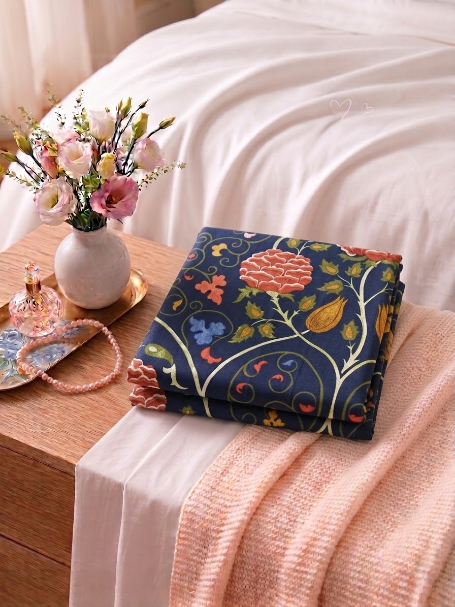 Pakistani King Size Bedsheet with Pillow Cover