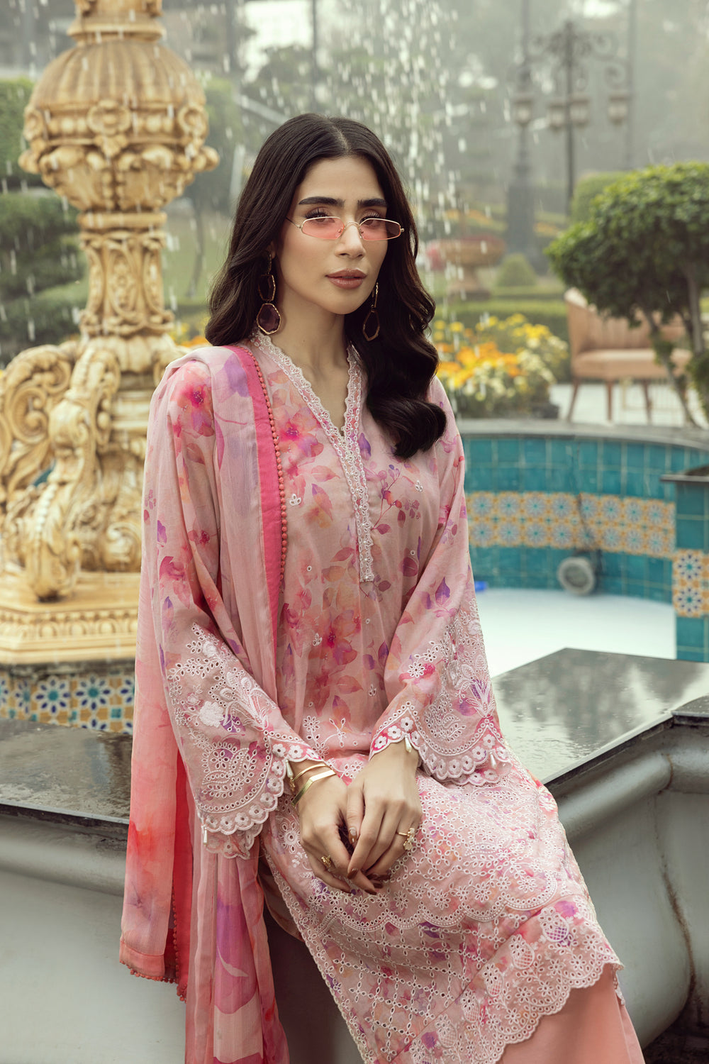 Lakhany Embroidered 3pc Suit