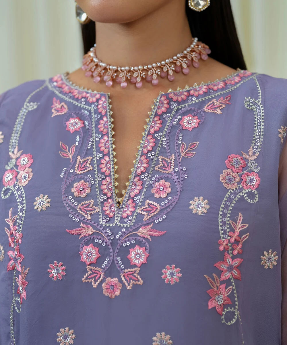 3Pc Embroidered Suit by Sapphire