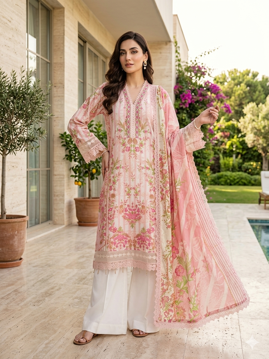 Gulljee Embroidered Luxury Lawn
