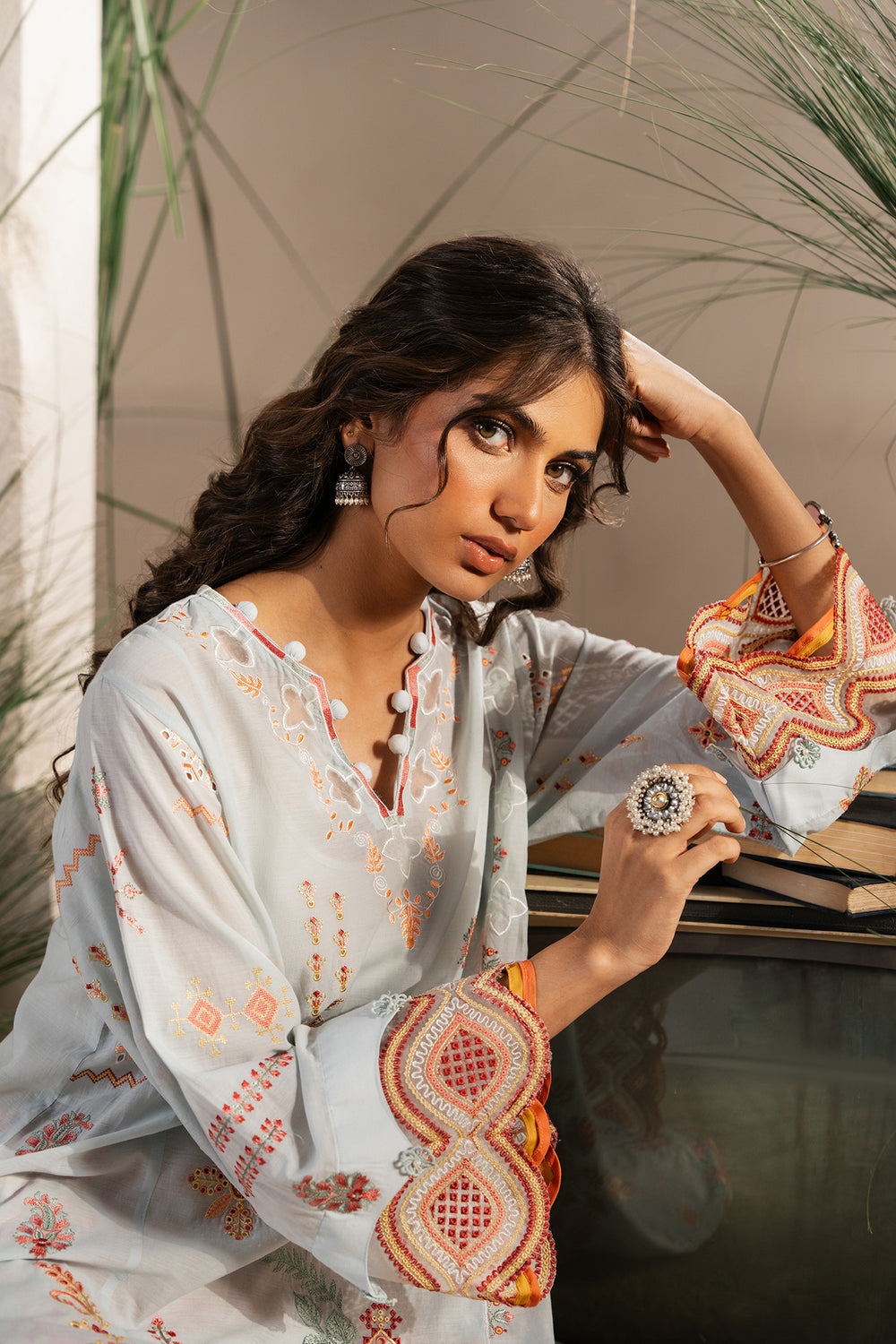 Ethnic Embroidered 2pc