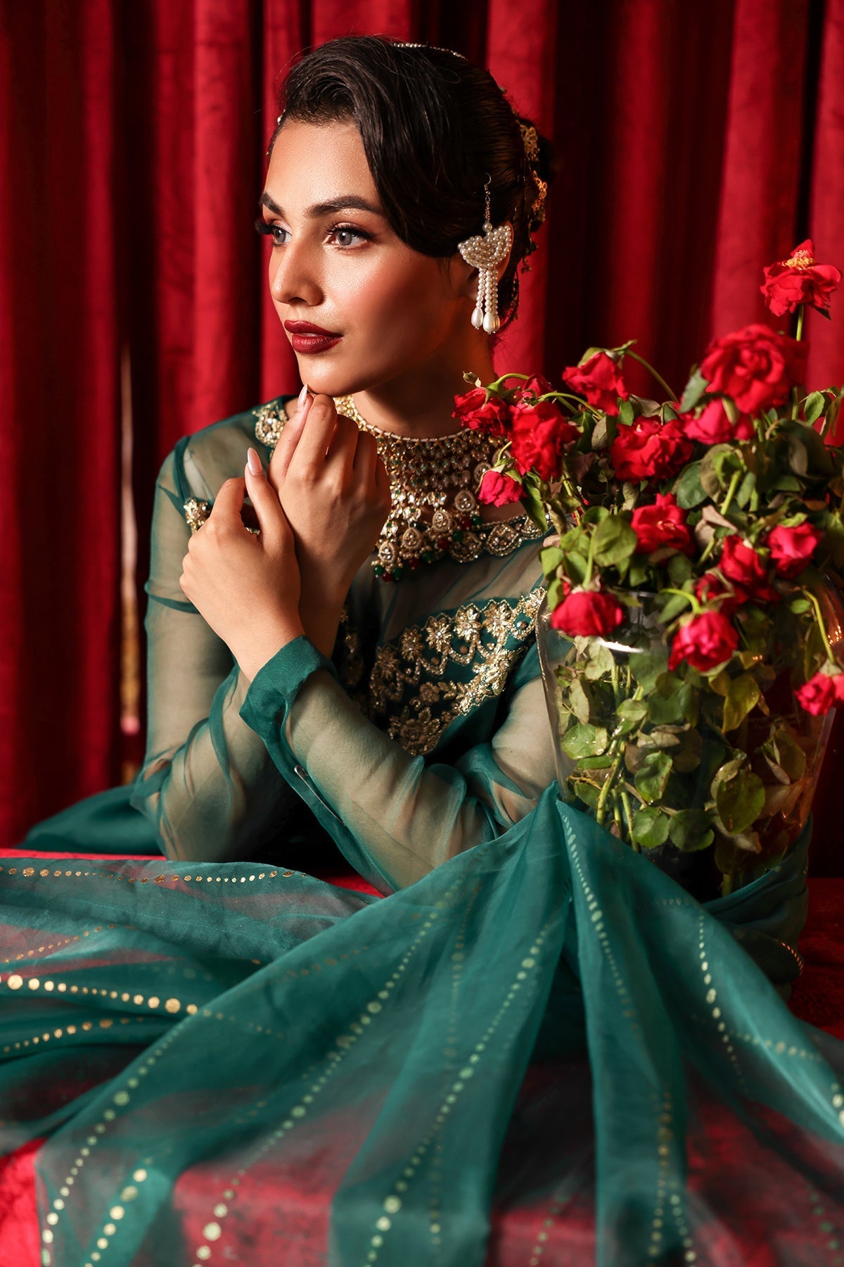 Luxury Embroidered Suit By Charizma