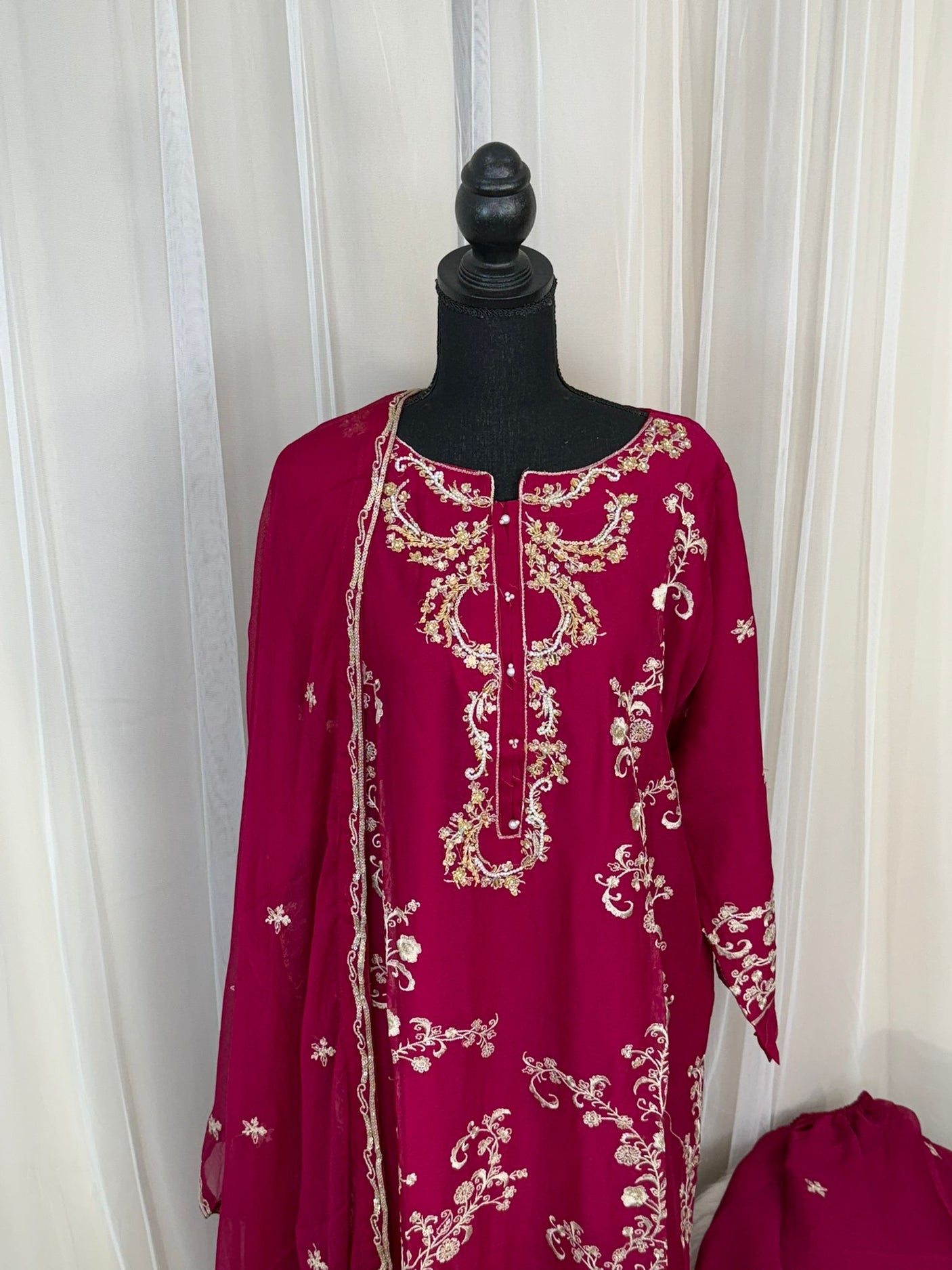 Luxury Embroidered Party wear Ready To Ship