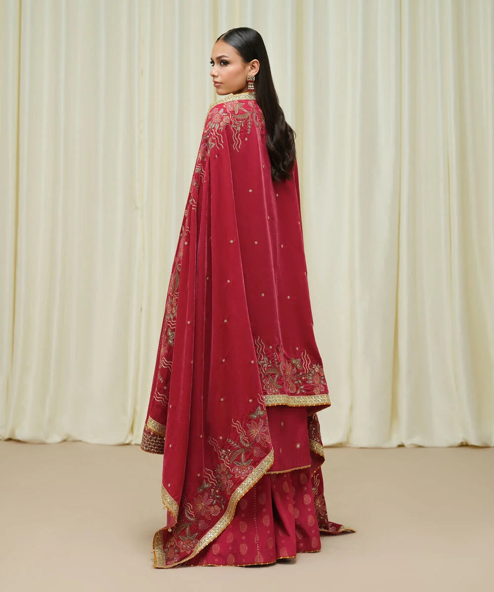 3Pc Embroidered Suit by Sapphire