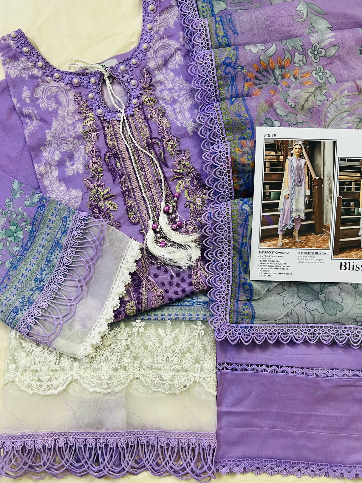 Jade Bliss Embroidery Lawn Collection