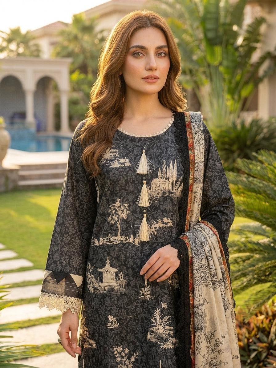 Tasbeeha Winter Embroidered Khaddar Vol-1