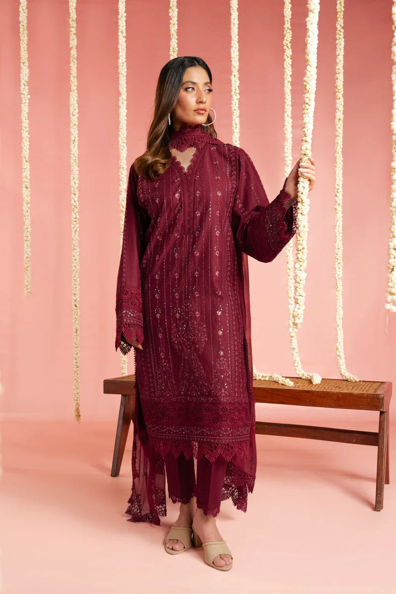 3 pc Lawn Suit by Alkaram Studio