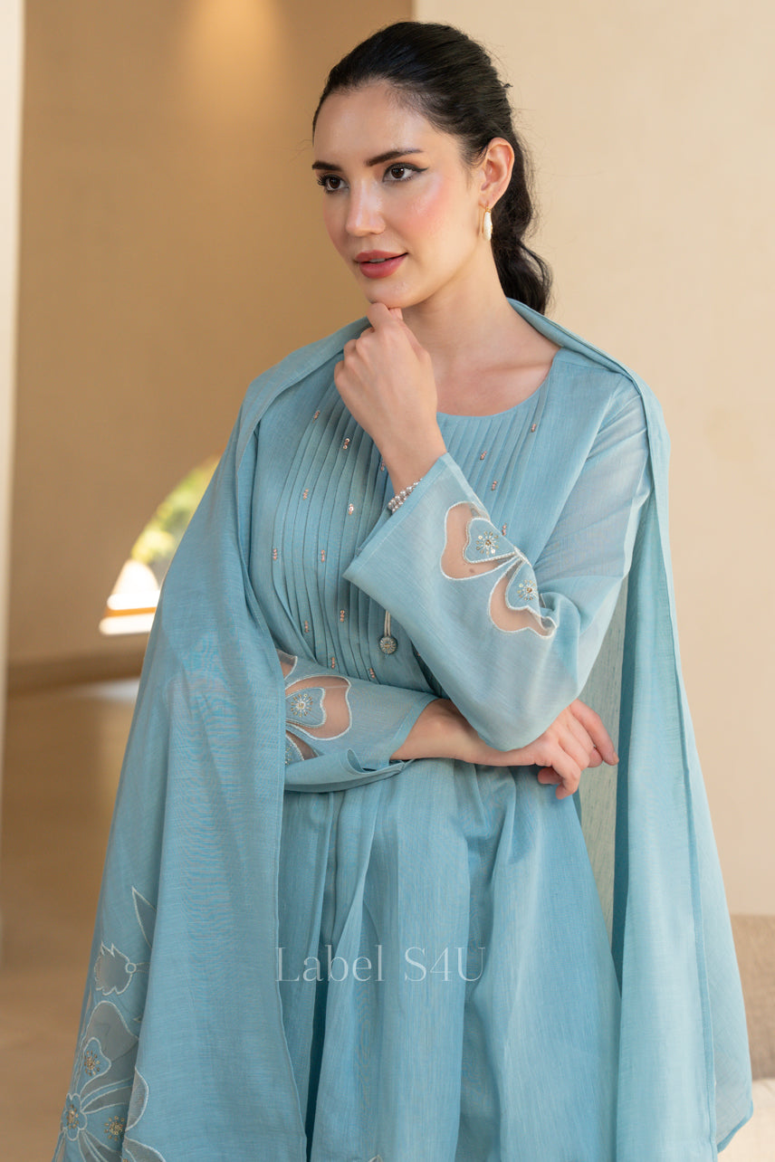 Bloomline Embroidered Anarkali Set