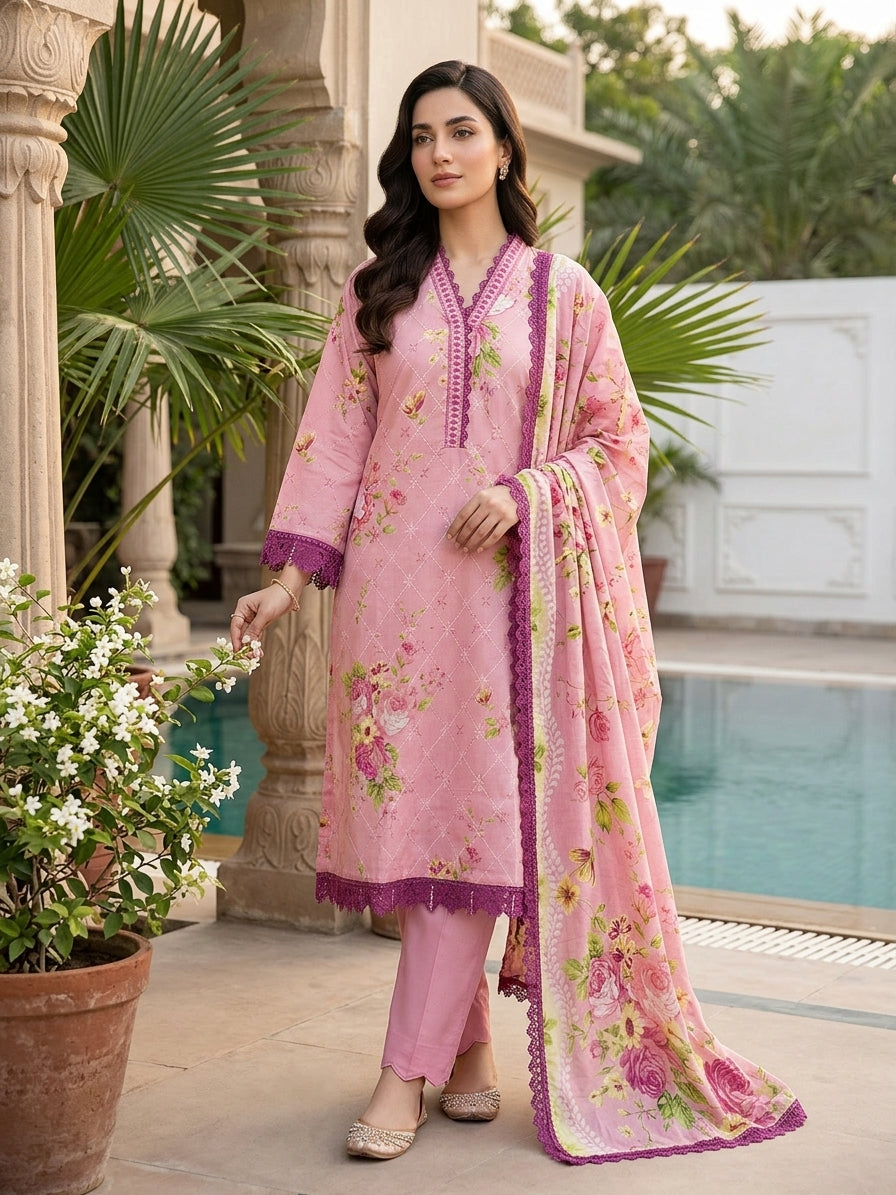 Gulljee Embroidered Luxury Lawn