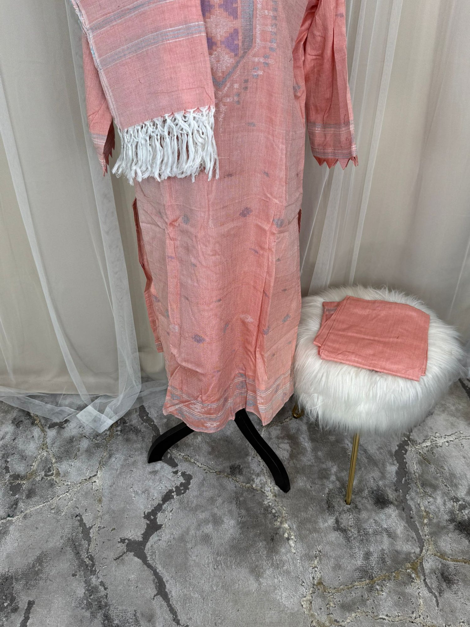 Bangladeshi Jamdani salwar kamiz