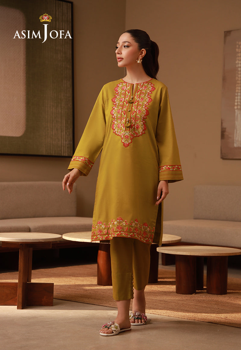 Asim Jofa Embroidered 2pc Suit