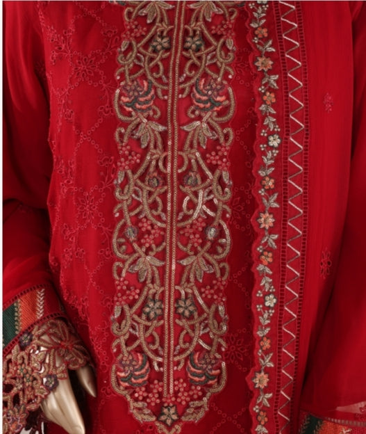 Bin Saeed Embroidered Suit