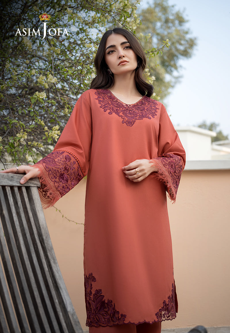 Asim Jofa Embroidered 2pc Suit