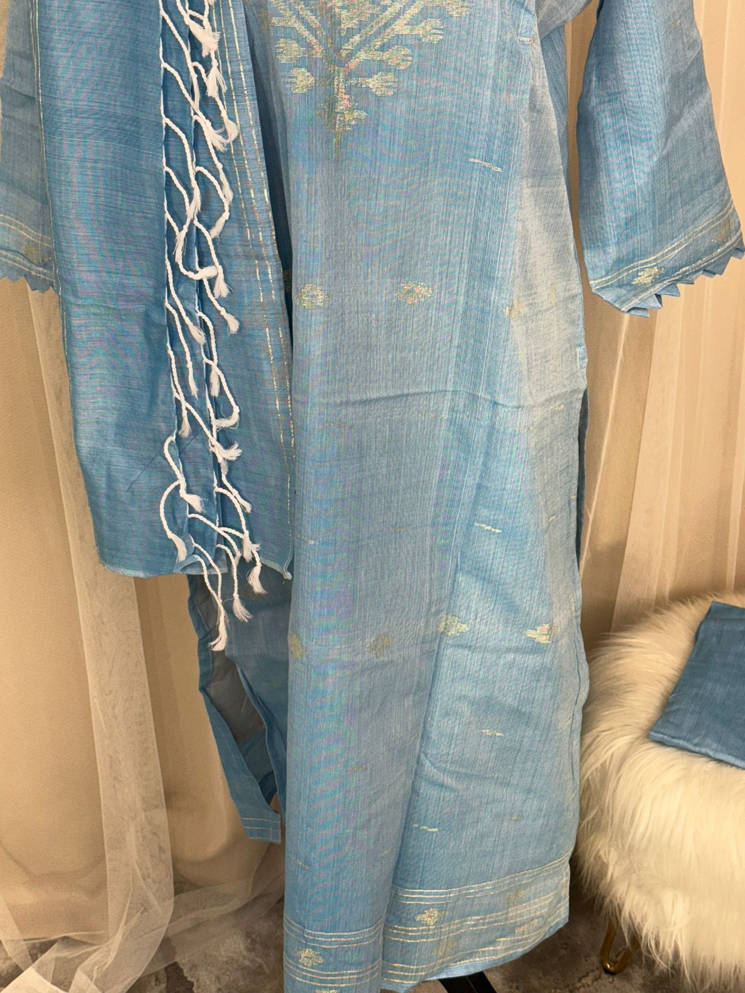 Bangladeshi Jamdani salwar kamiz