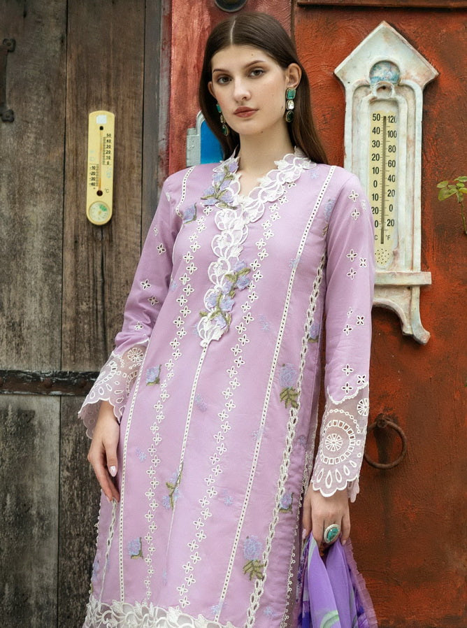 Roheenaz Flanerie Embroidered Lawn 3Pc Suit