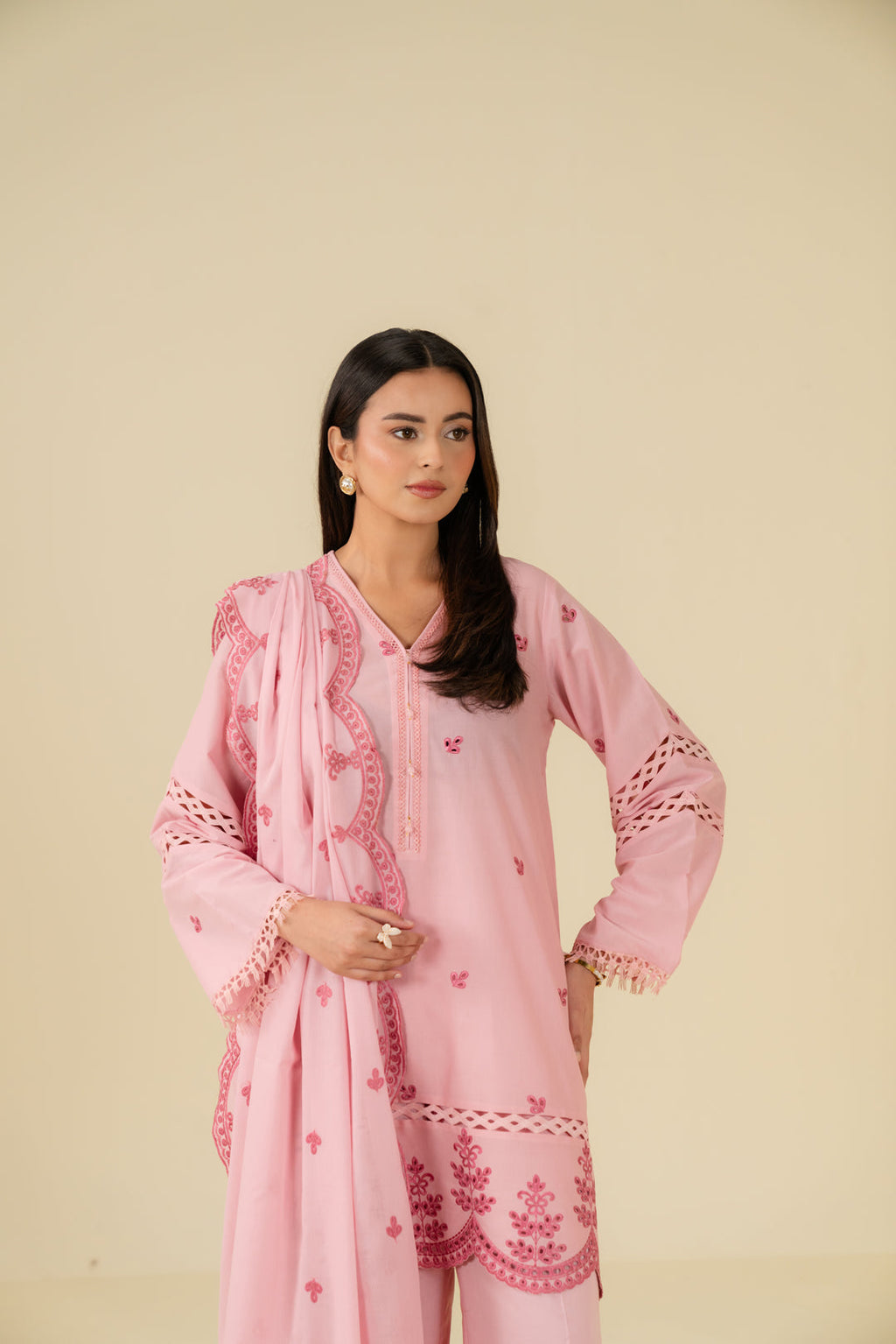 Beena by Beyond Embroidered Lawn 3 Piece