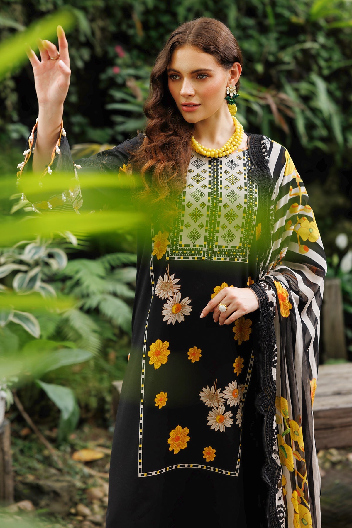 Charizma Luxury Embroidered Suit