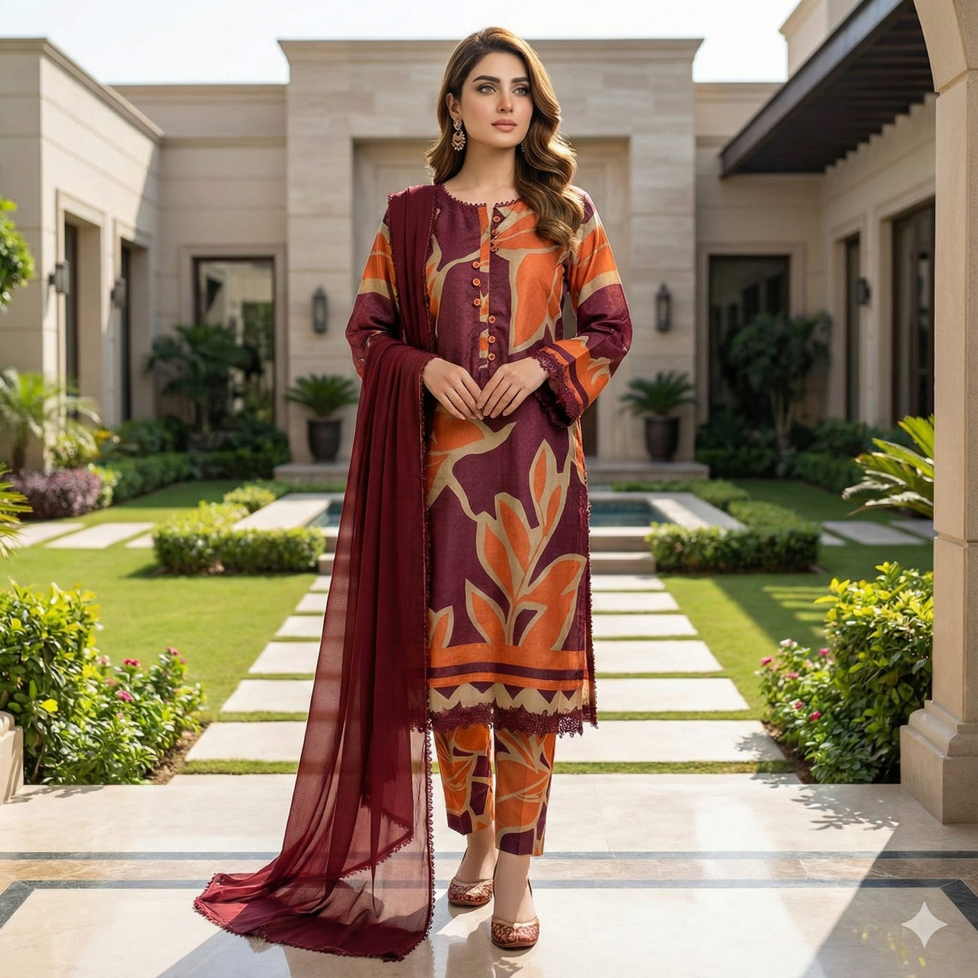 Adan Libas Capsule Voil Jacquard