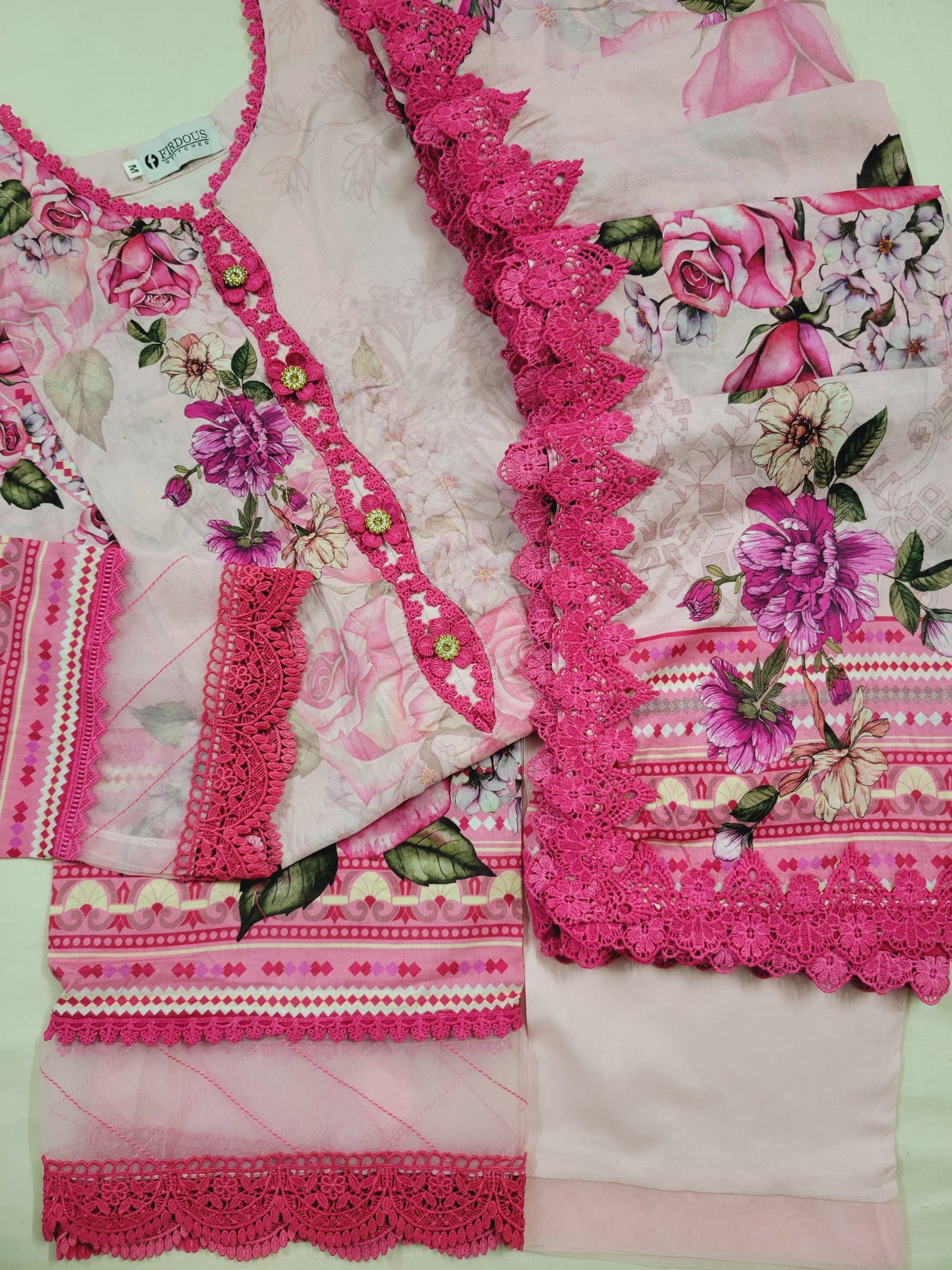 Firdous Resham Luxury Lawn Collection