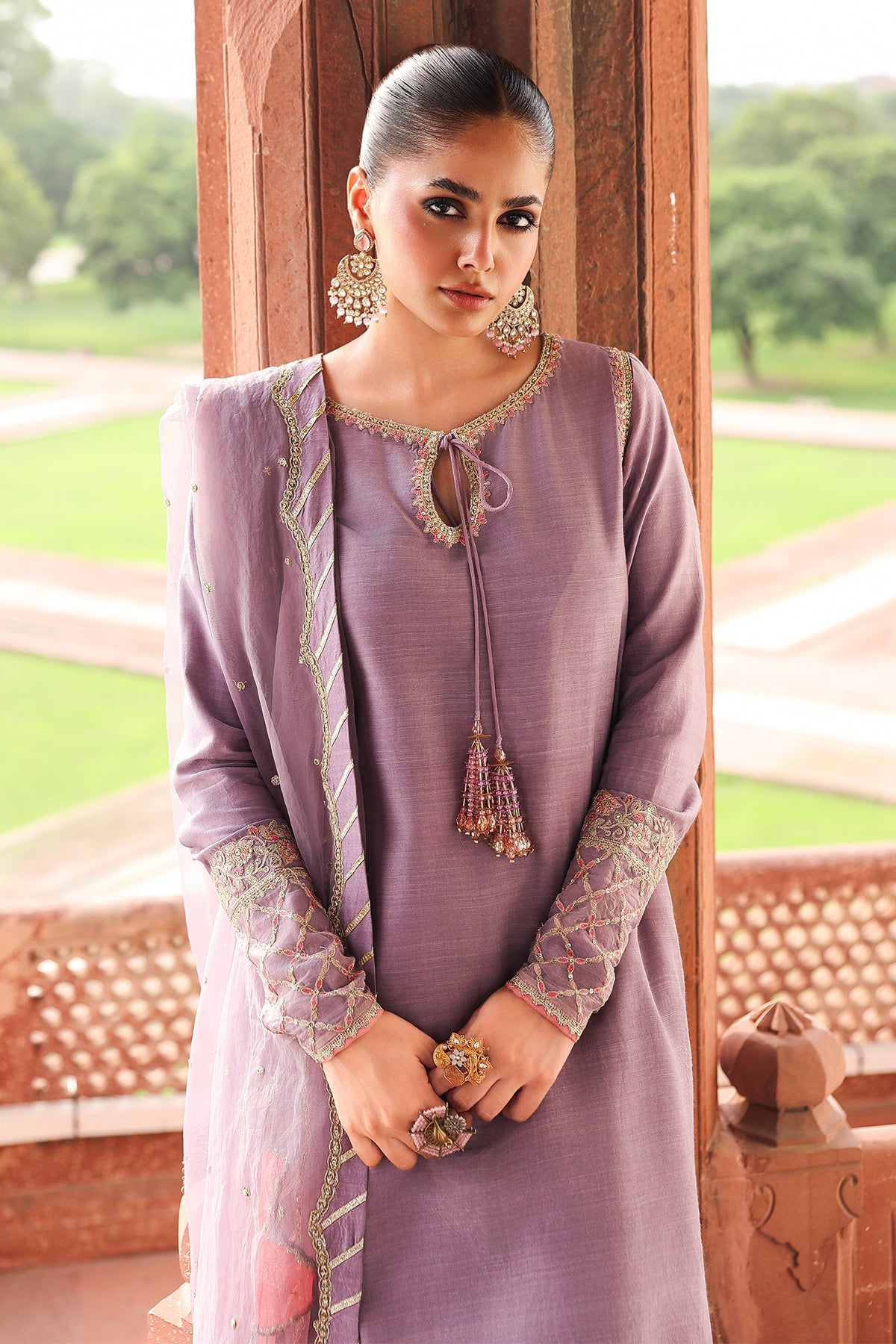 Charizma Luxury Embroidered Suit