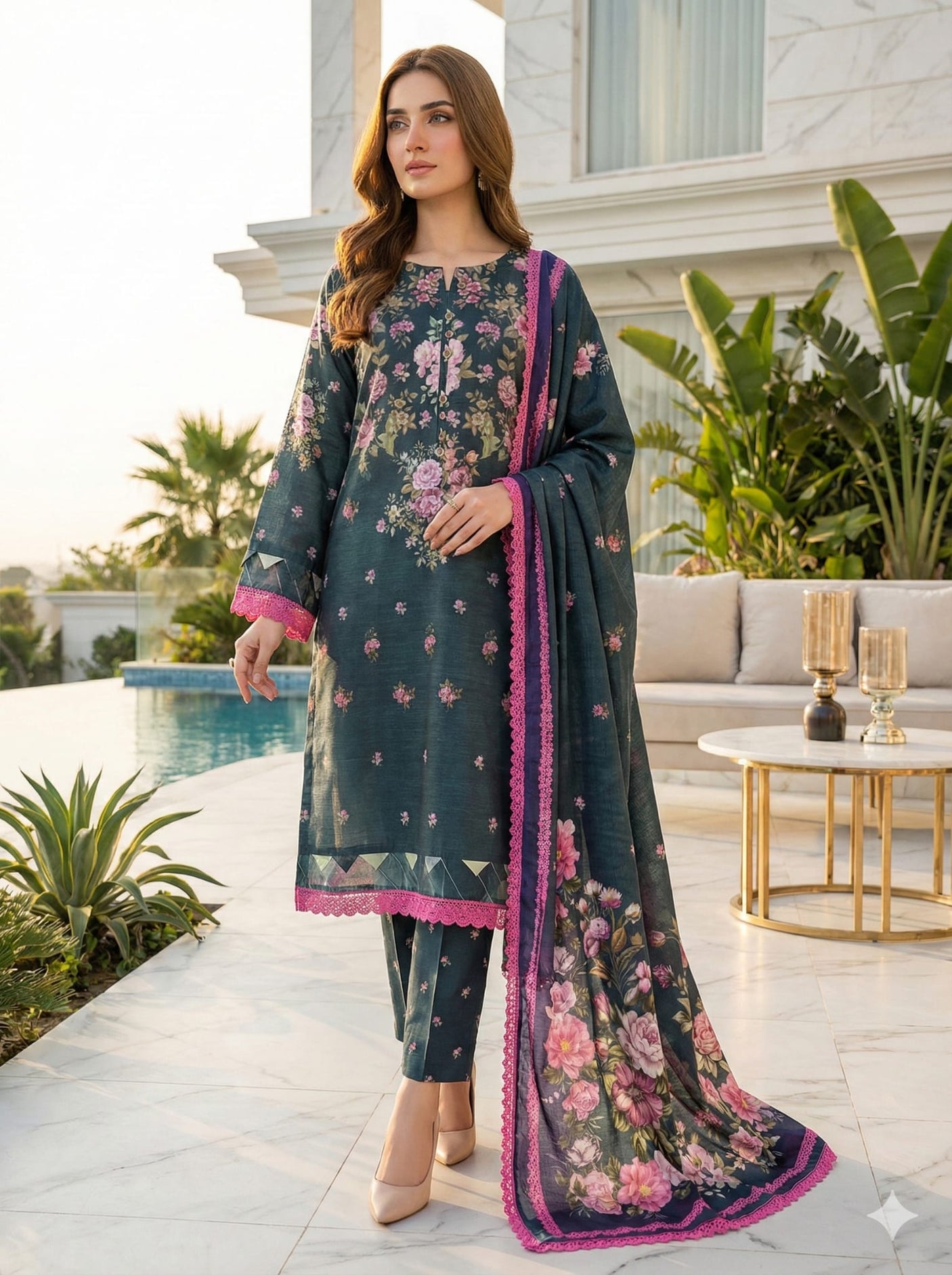 Tasbeeha Winter Embroidered Khaddar Vol-2