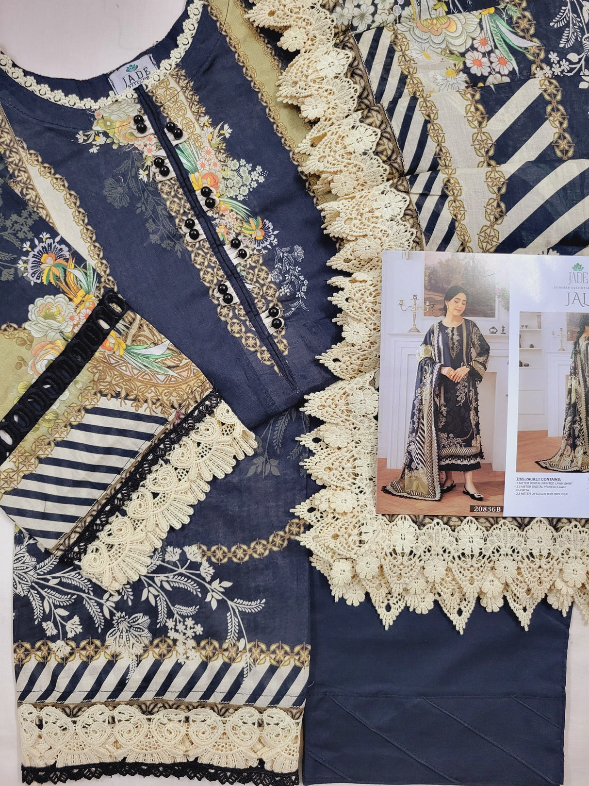 Jade Jal Luxury Lawn Collection