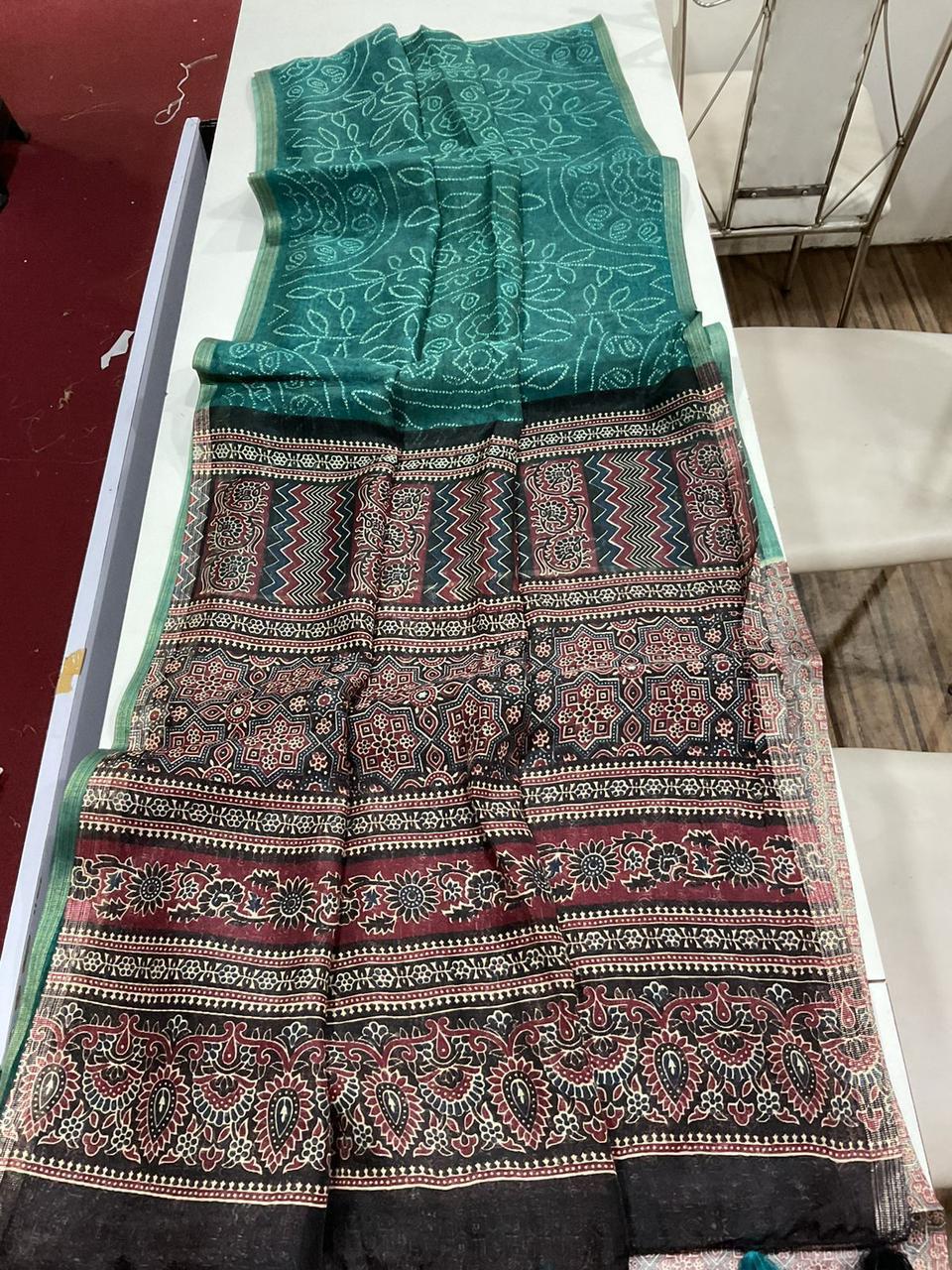 Exclusive Gicha Cotton Saree