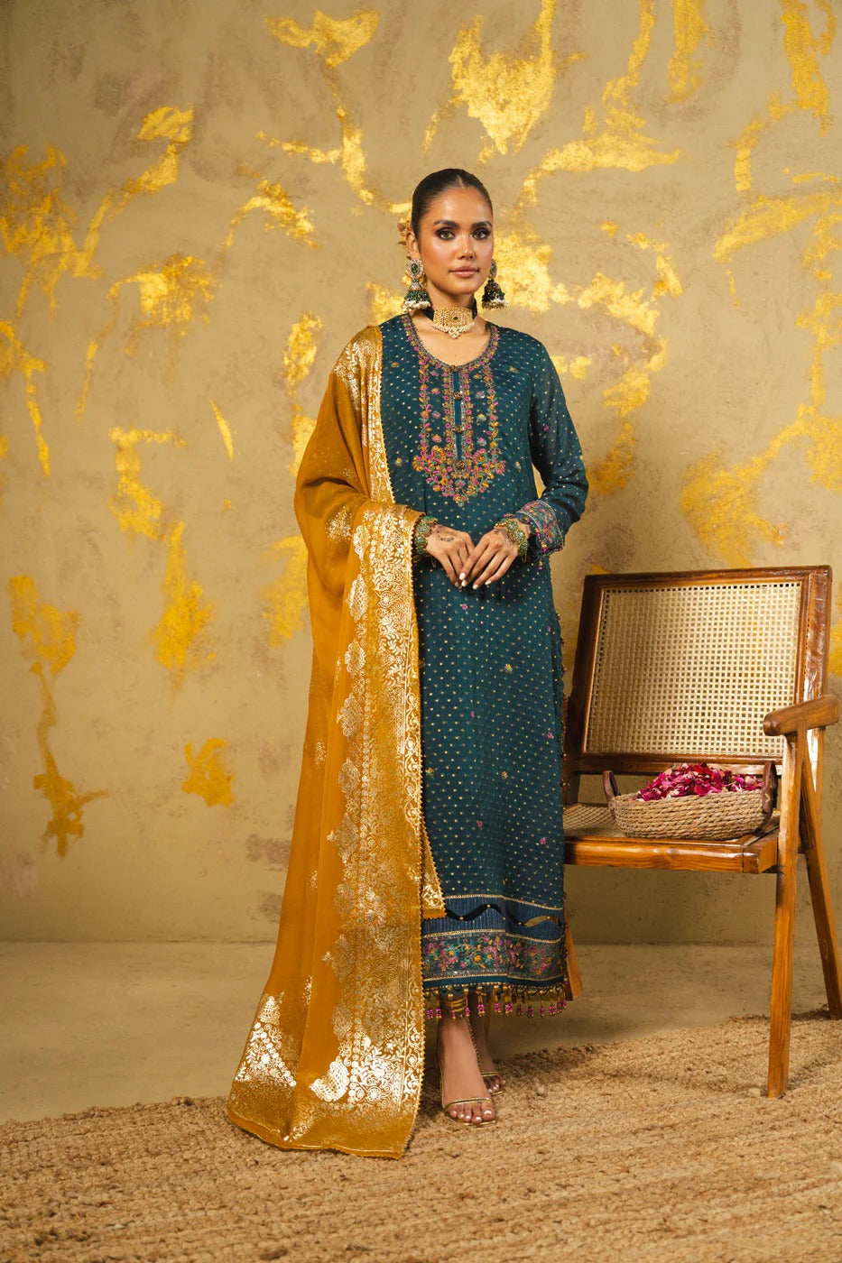 Jacquard Suit by Alkaram Studio
