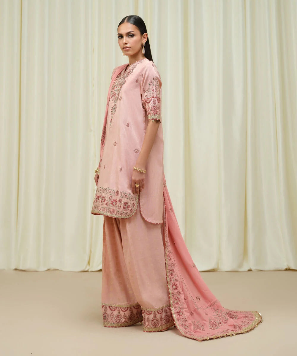 3Pc Embroidered Suit by Sapphire