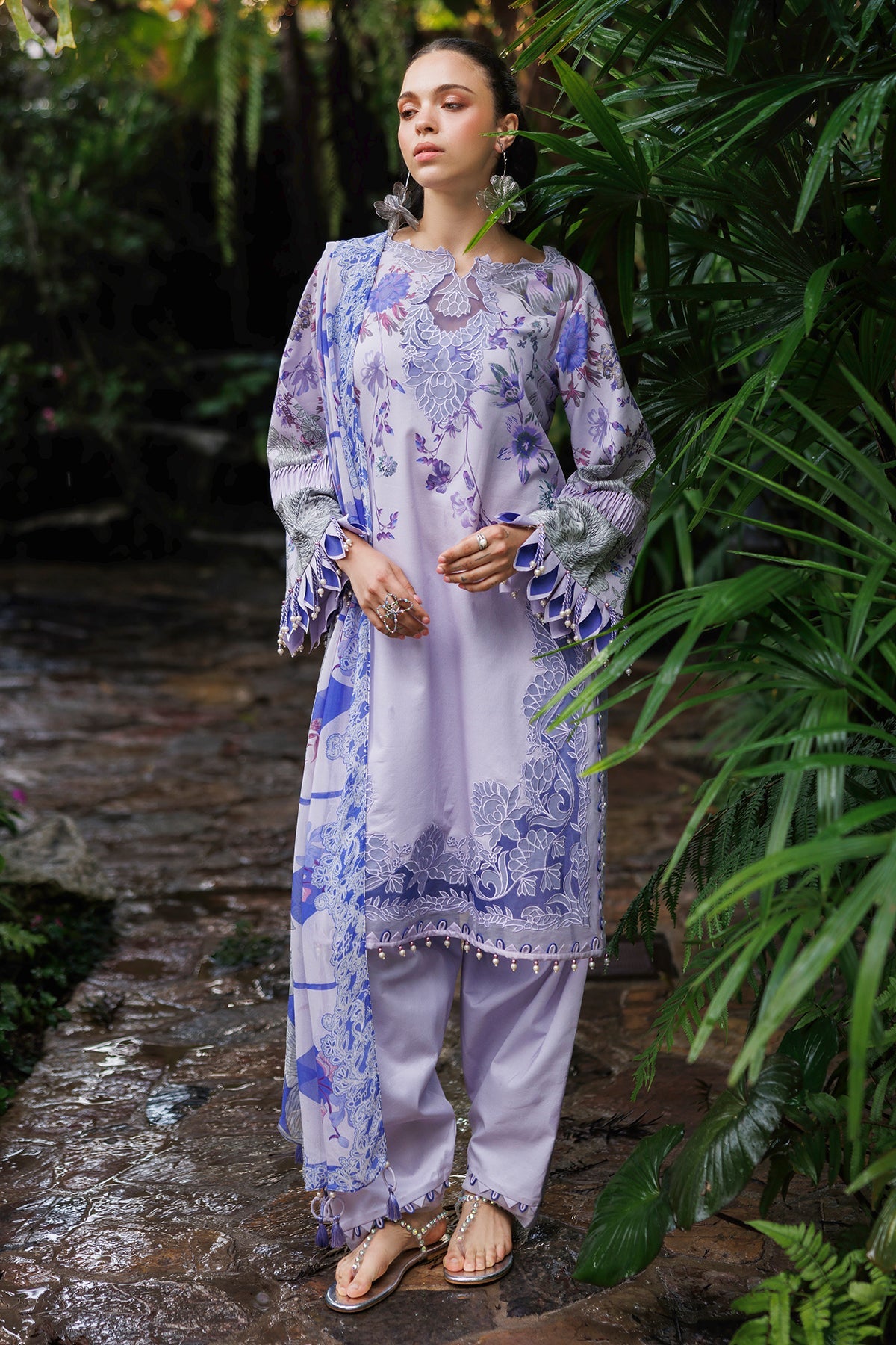 Charizma Luxury Embroidered Suit