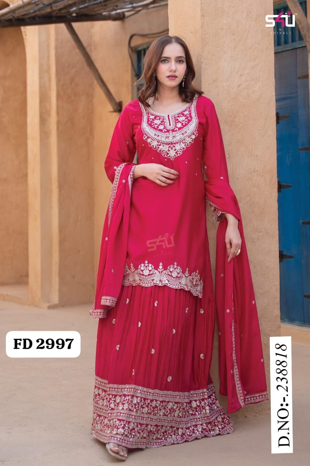 Indian Embroidered Luxury Suit
