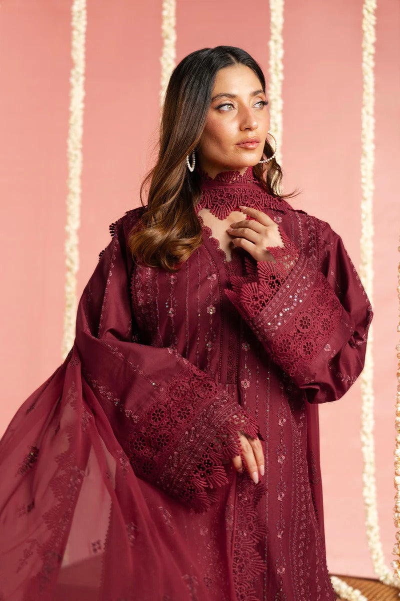 3 pc Lawn Suit by Alkaram Studio